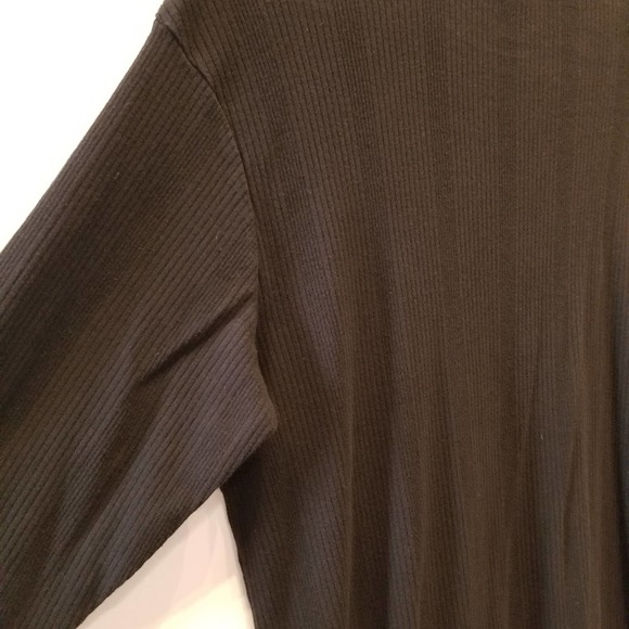 Alfani Black Cotton Crewneck Sweater Size M - Picture 6 of 10